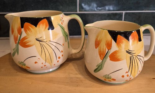 Crown devon art deco hand - devon,