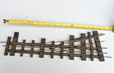Vintage Bassett Lowke 3 Rail Wooden Sleeper Track O Gauge Turnout/Points
