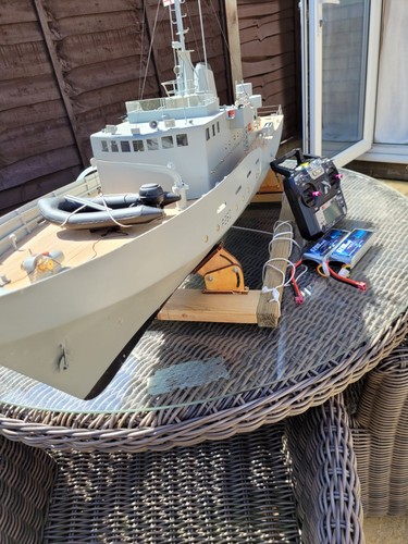 Model patrol boat - model, boat.