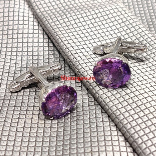 Natural amethyst gemstone with - amethyst,