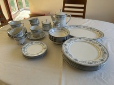 Noritake Blue Hill 2482 Dinner Set Tea Set Contemporary Fine China