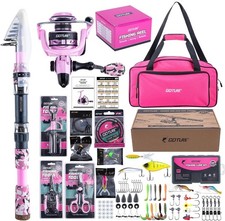 Goture Pink Fishing Rod and