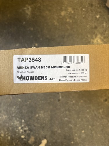 Howdens rienza swan neck - swan,