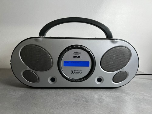 Goodmans dab radio portable - dab/fm,