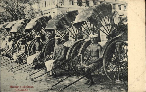 Antique postcard colombo - postcard,