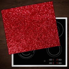 Glass Worktop Saver Ceramic Induction Hob Protector Cover Red