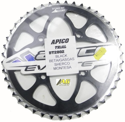 Apico 40t black - 40t, sprocket