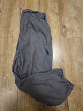 Next Mens Grey Cargo Trousers