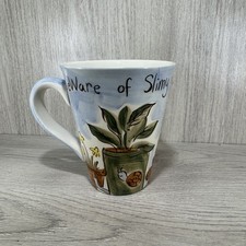 Whittard Of Chelsea By Beth Beware Of Slugs & Snails Mug Kitchenware Tea Coffee 