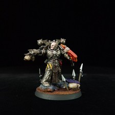 Lord Iron Warriors Chaos Space Marines Painted Warhammer 40k