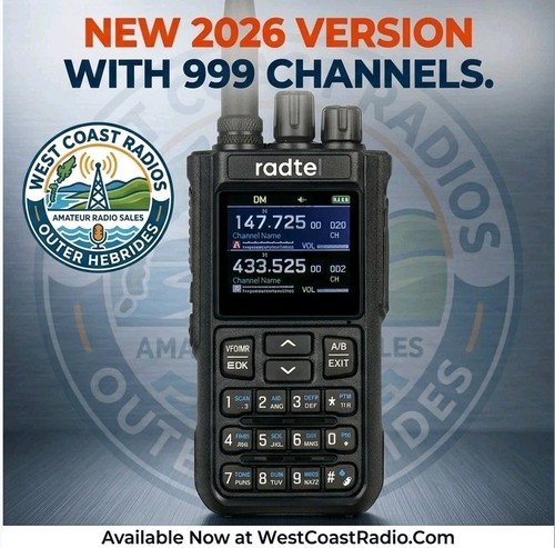 Pre programed radtel 900 - rt,