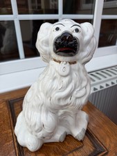 Antique large china spaniel