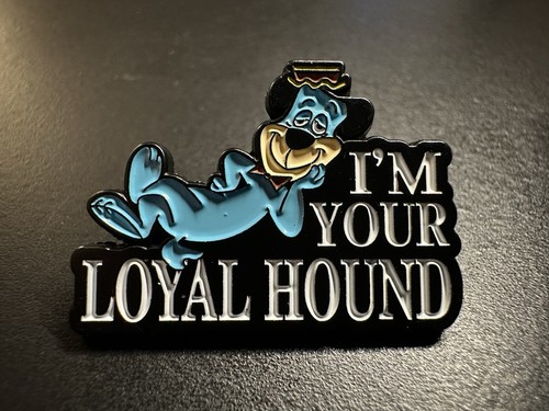 Huckleberry hound enamel pin - huckleberry,