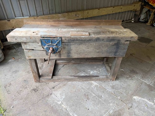 Vintage wooden work - wooden, with