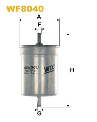 Fuel filter wix filters - filter,