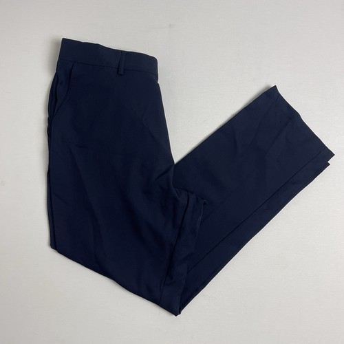 Druids navy blue golf trousers - blue,