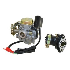 Carburetor with E-choke and