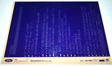 FORD MAVERICK 97 RHD  05/96 on  PARTS CATALOGUE ON MICROFICHE SET OF 1 JUN.99