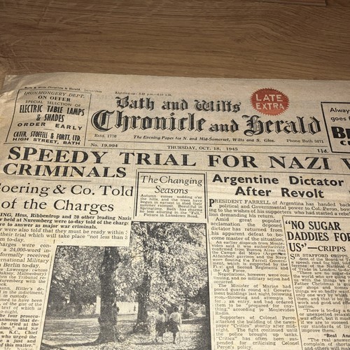 Daily herald 1945 nazi - daily,