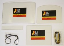 Pevex / Suffolk Stove Replacement Glass with FREE Seal - Various Models