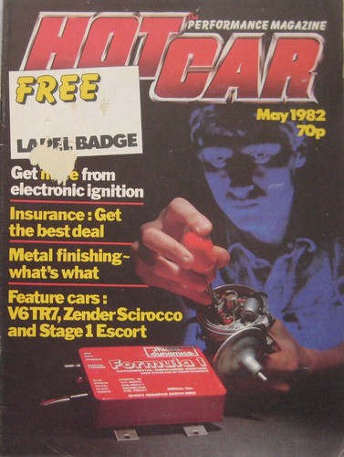 Hot car magazine may 1982 - hot,