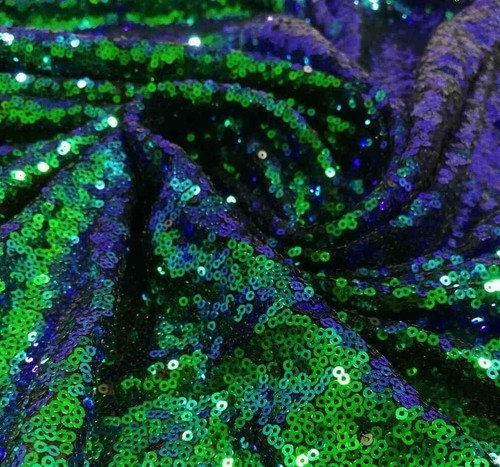 Green blue iridescent hologram - green,