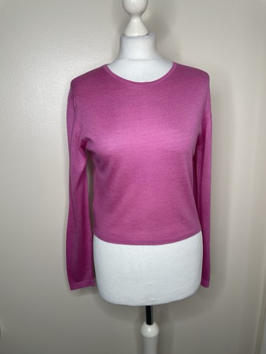 Peal pink round neck - pink, jumper