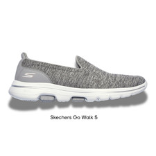 Skechers Womens Go Walk 5 - Honor Slip On Memory Foam Trainers