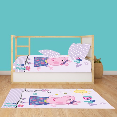 Peppa wutz pig children rug - peppa,