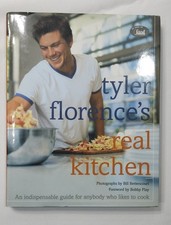 Tyler Florence's Real Kitchen Recipe Cookbook 2003 Hardcover - Like New
