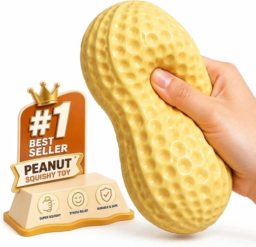 Peanut stress ball crunchy - peanut,