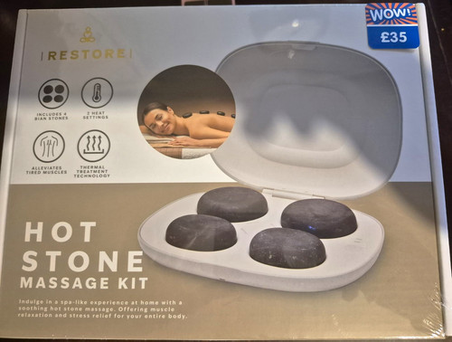 Restore hot stone massage kit - restore,