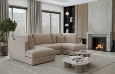 Lilly Cream Corner Sofa with