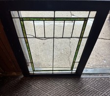 Antique Chicago Stained Leaded