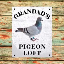 Personalised Pigeon Loft Sign