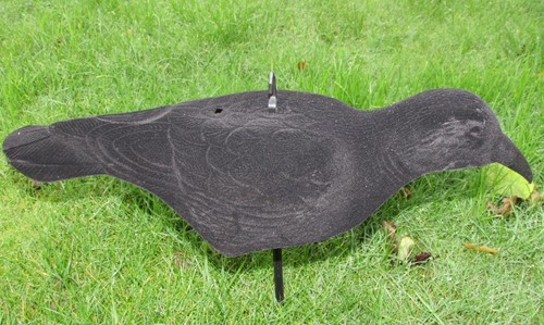 Crow shell decoy - x, flocked