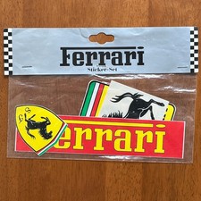 Genuine Ferrari Sticker Set