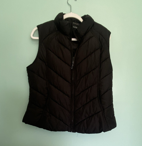 George women black quilted - black,