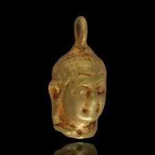 ( C144 ) Tibetan Ancient Jewelry, Gold Pendant Necklace, Tibetan Jewelry, Unique