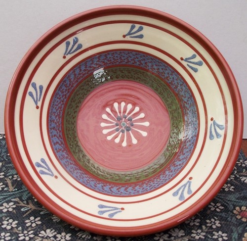 Small dairy bowl impressed - small,