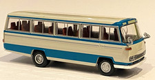 TOMICA (TOMY) - 1/64 - NISSAN CIVILIAN - OMNIBUS - WHITE & BLUE
