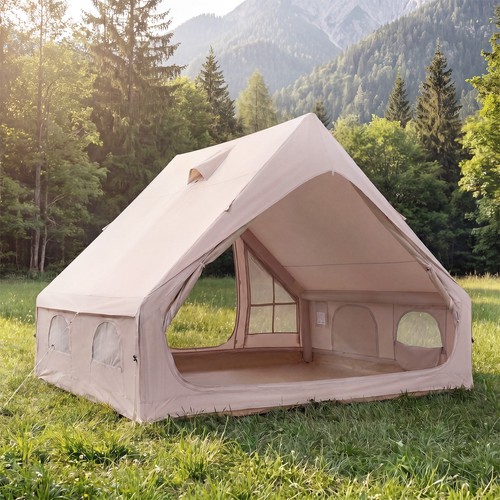 Inflatable camping tent - tent, with
