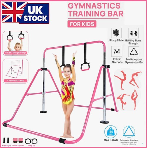 Adjustable kid gymnastics - adjustable, bar