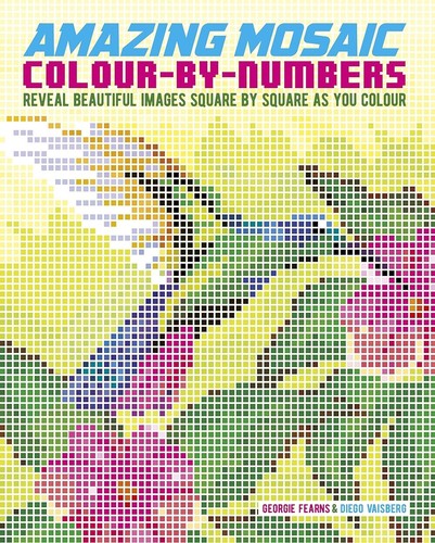 Colour numbers mosaics - colour-by-numbers,