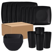 16Pcs/Set Square Dinnerware