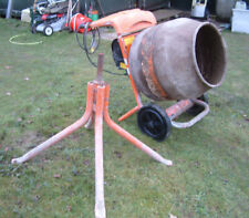 Genuine Belle MiniMix 150 Cement / Concrete Mixer with Stand 110v Electric