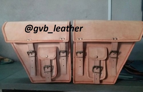 Two side motorcycle bag - side,