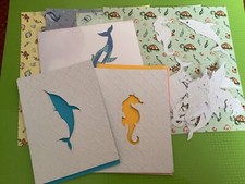Seahorse & Dolphin Iris