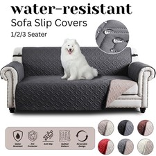Sofa Slip Cover Quilted Sofa Covers Waterproof Dog Pet Furniture Protector Throw