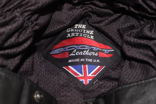 Scott leathers black leather - black,